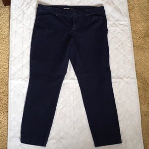 Denim Ankle trousers
